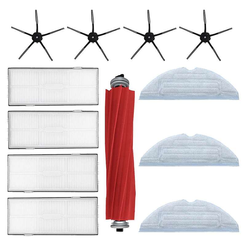 Main/side Brush Filter Mop Cloth Parts for Roborock S7 T7 T7s T7 Plus