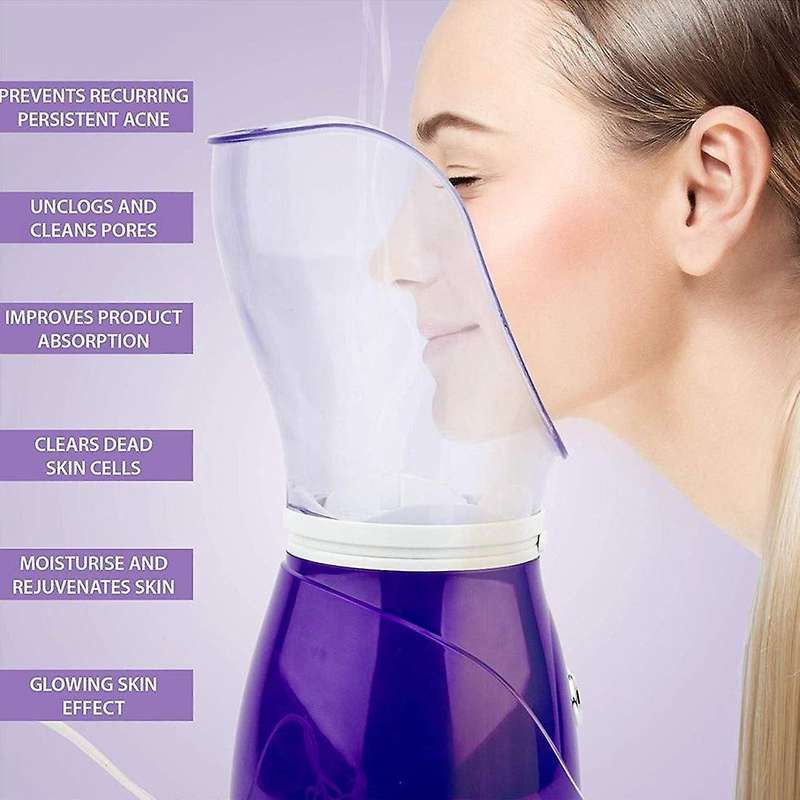 Facial Steamer Professional Facial Sauna Spa for Face Mask-eu Plug