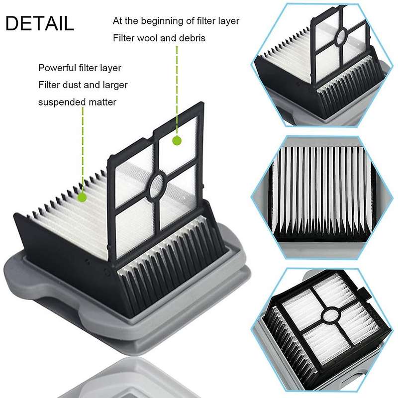 Replacement Parts Roller Brush Hepa Filters