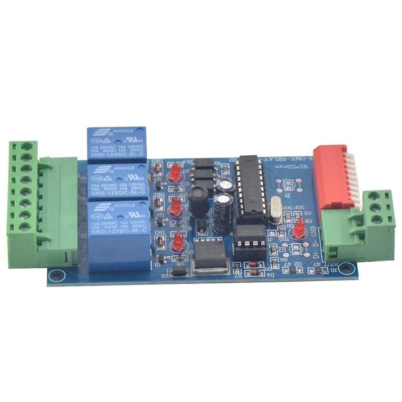 3ch Dmx 512 Relay Output , Led Dmx512 Controller Board, Led Dmx512