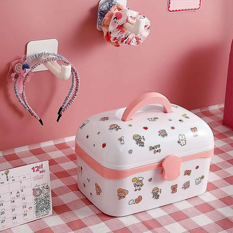 Girl Hairpin Ring Hair Band Rubber Band Head Rope Jewelry Box ,l