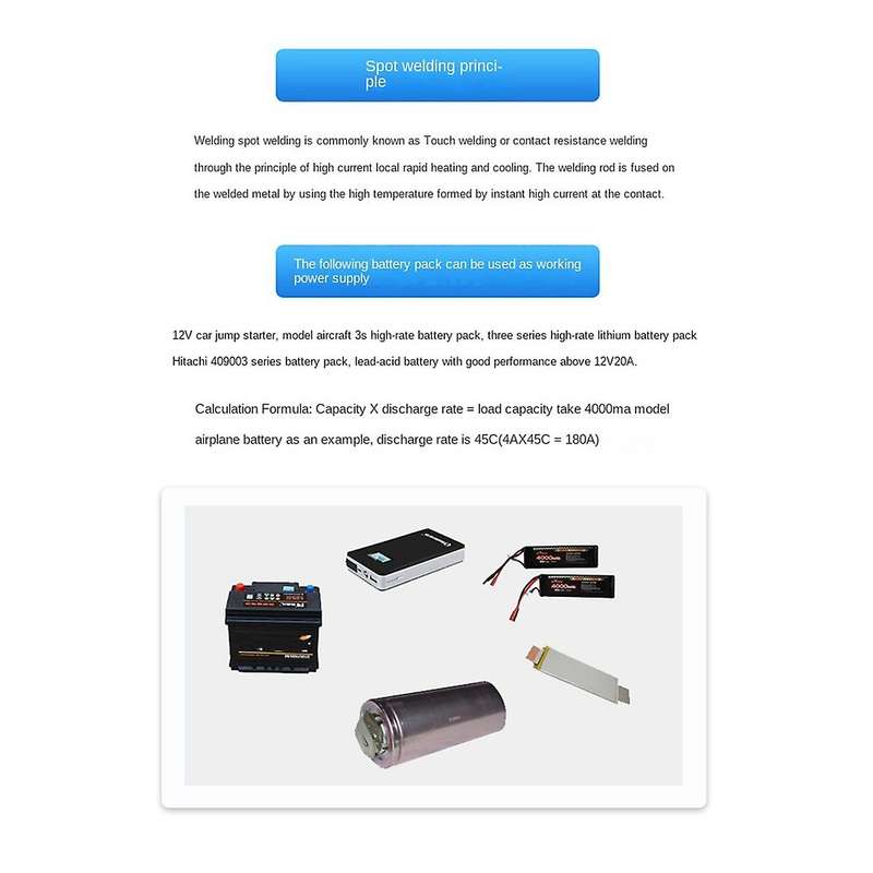 Portable Spot Welding Machine Battery Storage Pcb Circuit Board