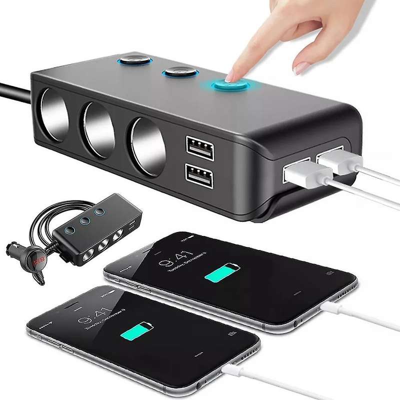 Quick Charge 3.0 and Pd20w Usb Splitter, 12v/24v Car Outlet Splitter