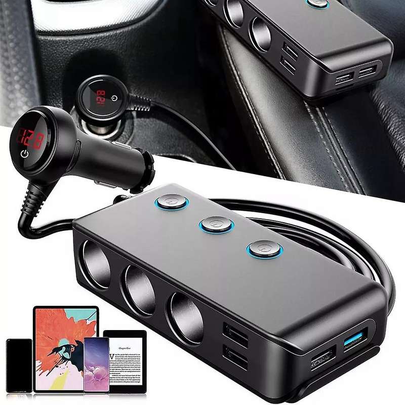 Quick Charge 3.0 and Pd20w Usb Splitter, 12v/24v Car Outlet Splitter