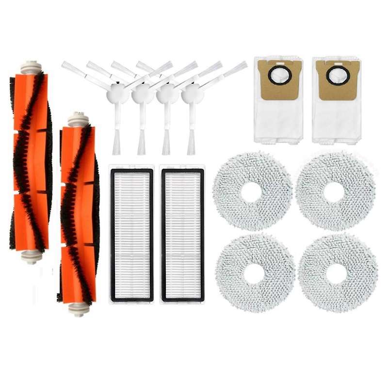 14pcs for Dreame S10/s10 Pro Hepa Filter Main Side Brush Mop Cloth