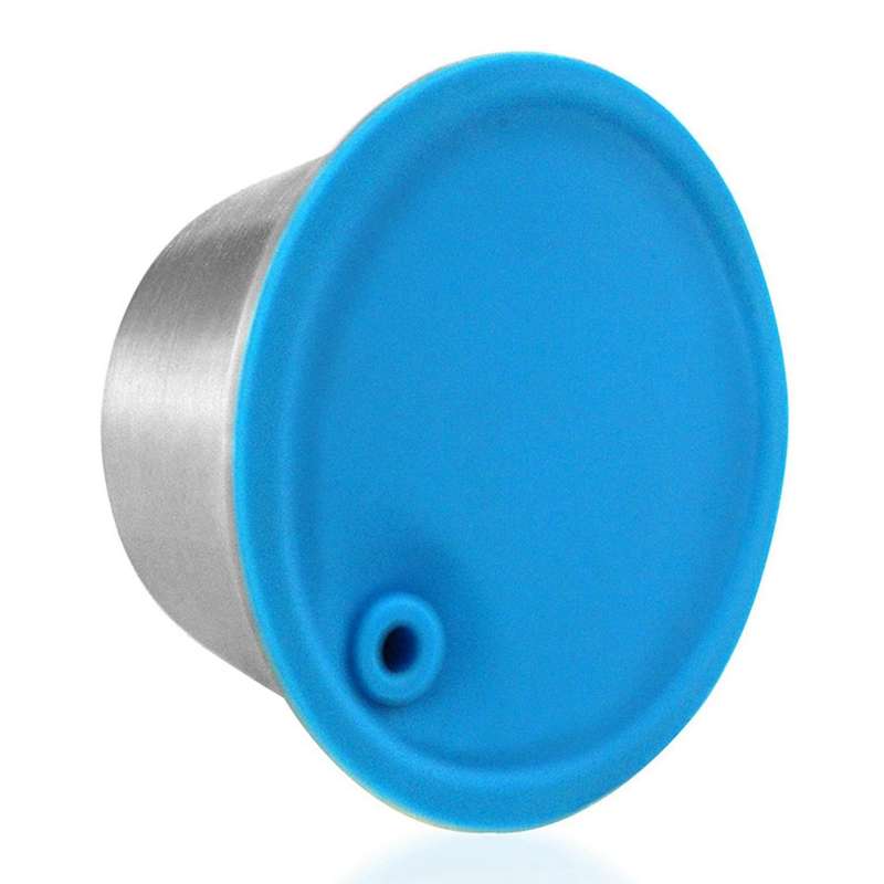 2x Reusable Capsula,stainless Steel Coffee Filter (with Spoon&brush)