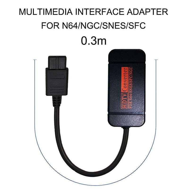 Hd Converter for Ngc/n64/snes/sfc/720p for Retro Game Console Video