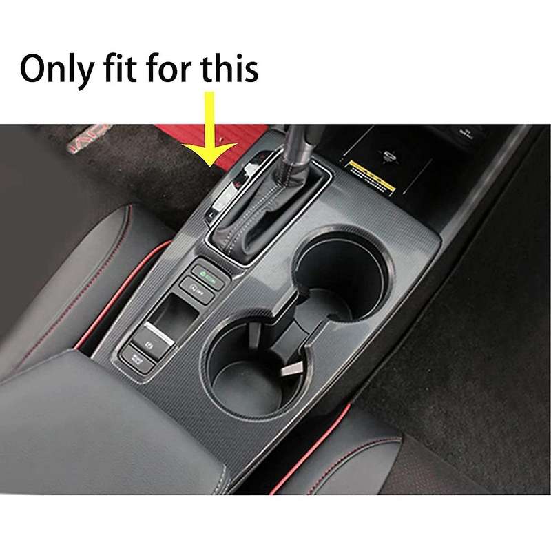 For Honda Civic 2022 Center Console Gear Shift Panel Cover Trim ,red