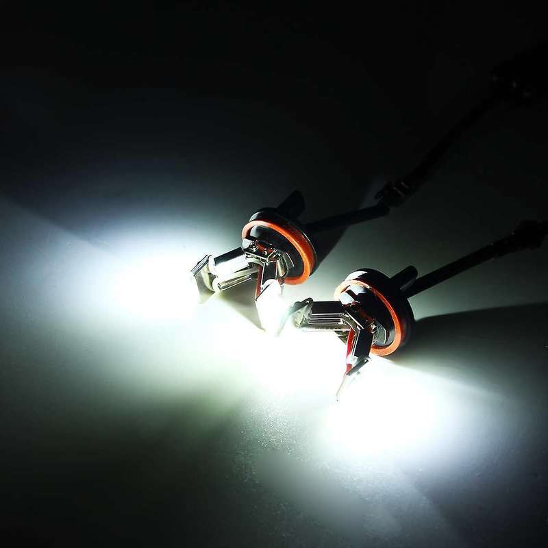 2pcs Car Led Angel Eye Light 6000k H8 Light Bulb for Bmw E82 E87 E90