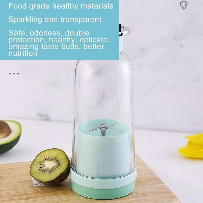 Portable Electric Juicer Blender Usb Mini Fruit Mixers Juicers Yellow