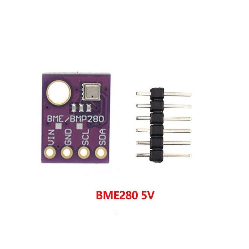 Wifi Weather Station Kit Bme280 Pressure Sensor+display+jumper Wire