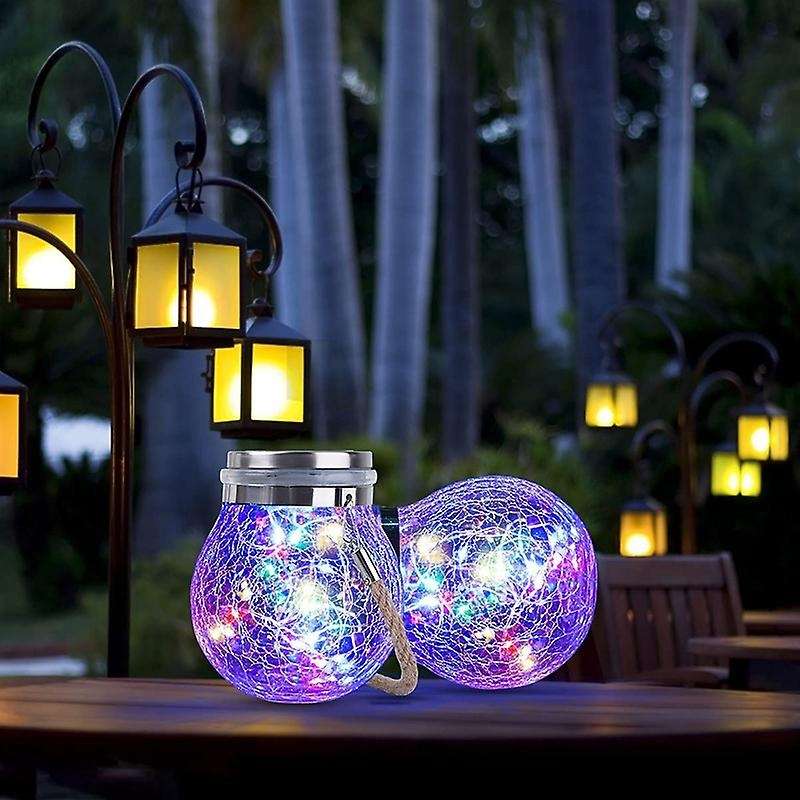 Outdoor Hanging Solar Lanterns Led Garden Lights for Festive Party