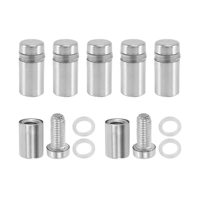 30 Stck 12 X 22mm Edelstahl Abstandshalter Glashalter
