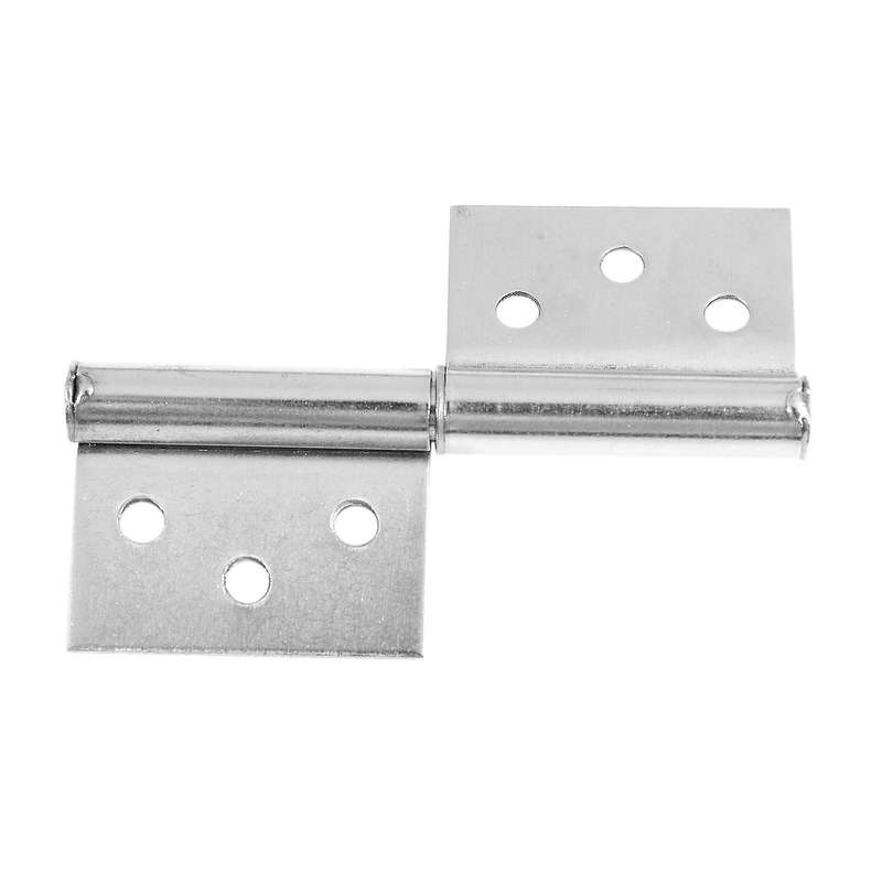10x Stainless Steel 7.6cm Door Hinge Silver Tone Hardware