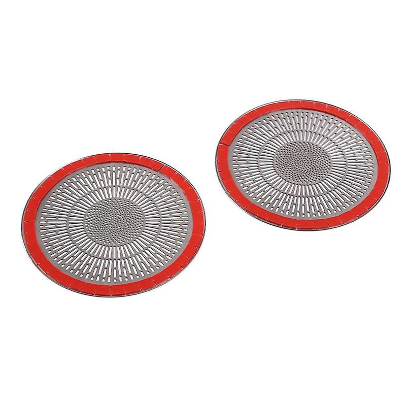Car Dashboard Speaker Mesh Cover Sticker Interior Accessories