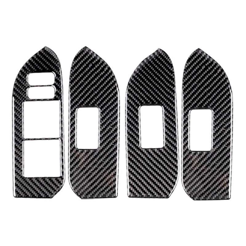 Car Window Lift Switch Trim for Toyota Land Cruiser Prado 2010-2018