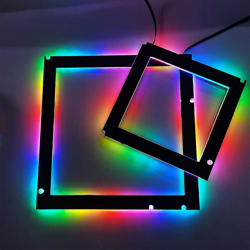Argb Motherboard Lighting Pad 5v3pin Pc Case Frame Decor Aura , Matx