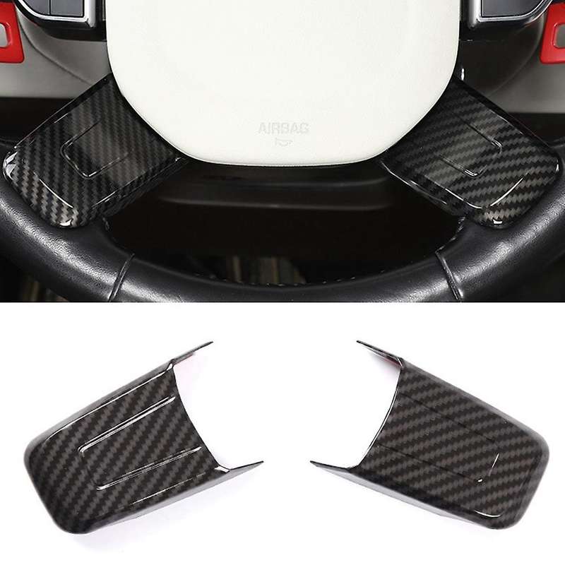 Car Steering Wheel Lower Trim Cover for Land Rover Discovery(red)
