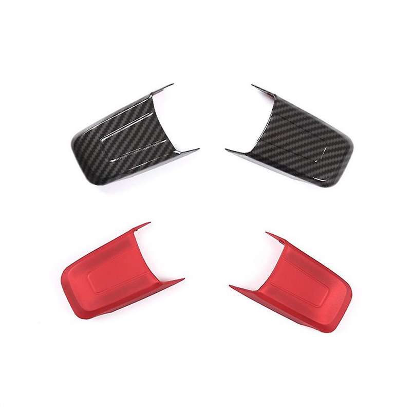 Car Steering Wheel Lower Trim Cover for Land Rover Discovery(red)