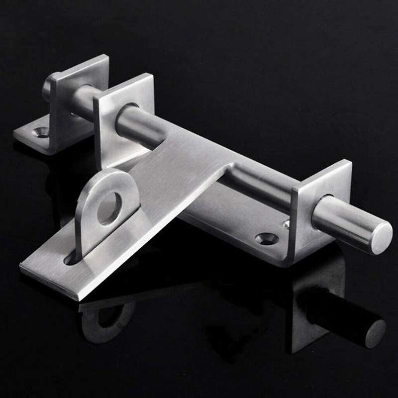 Stainless Steel Heavy-duty Left and Right Sliding Bolt Door Lock