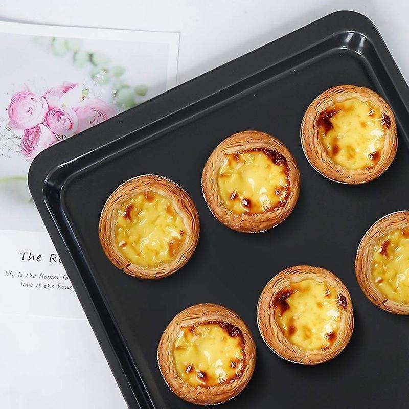 Baking Sheet, Non-stick Carbon Steel Biscuit Paper Frying Pan