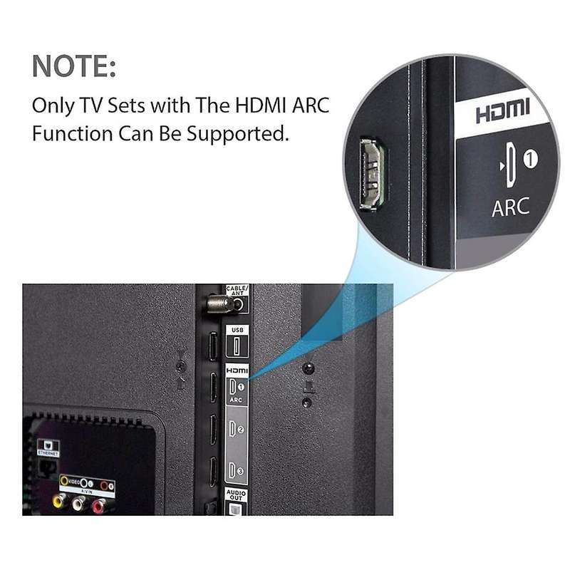 Hdmi-compatible Extractor Digital to Analog Audio Dac Converter