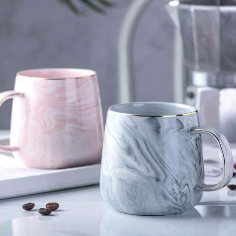 Creative Ceramic Cup Couple Coffee Cup Ceramic Cup Valentine's Gift