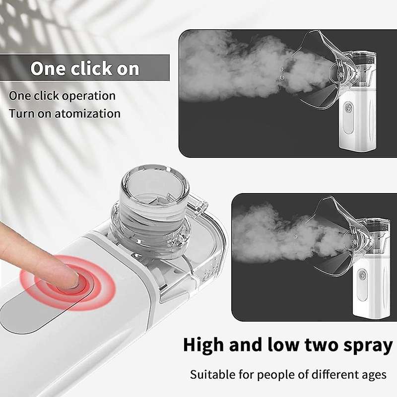 Portable Nebulizer,handheld Nebulizer Machine for Kids Adults