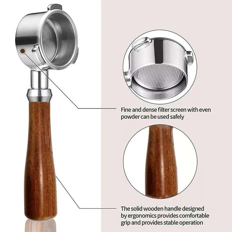 Coffee Portafilter for Filter 54mm Replacement Filter Basket