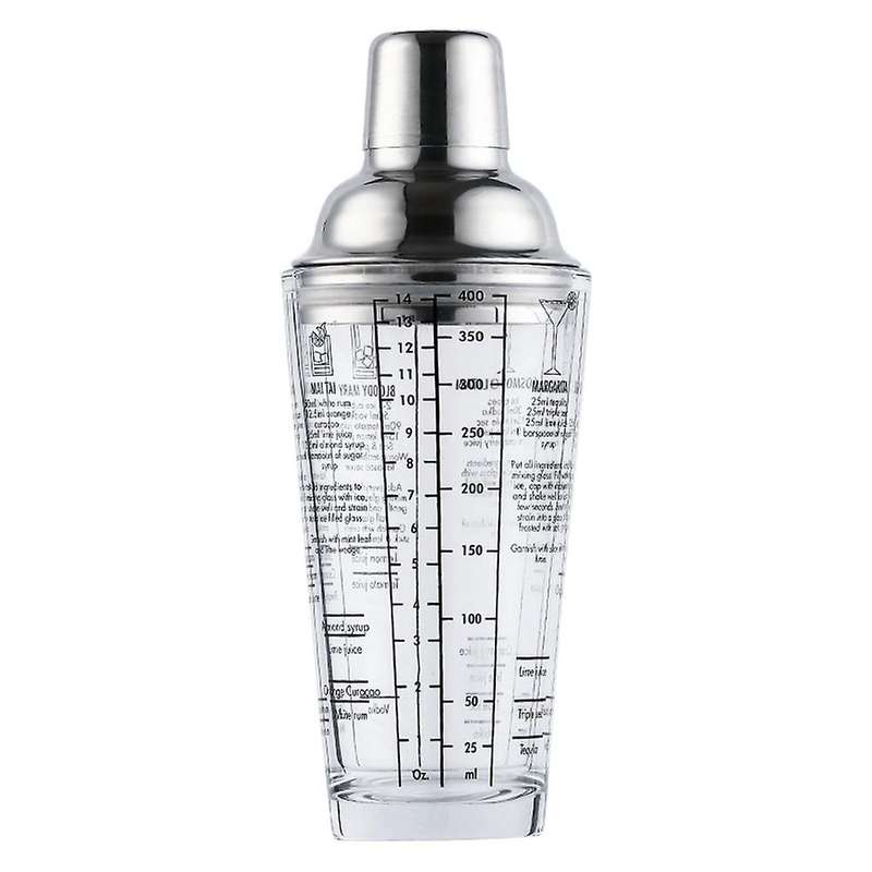 Glass Snow Gram Cup Shaker Glass Cocktail Glass Hand Shake