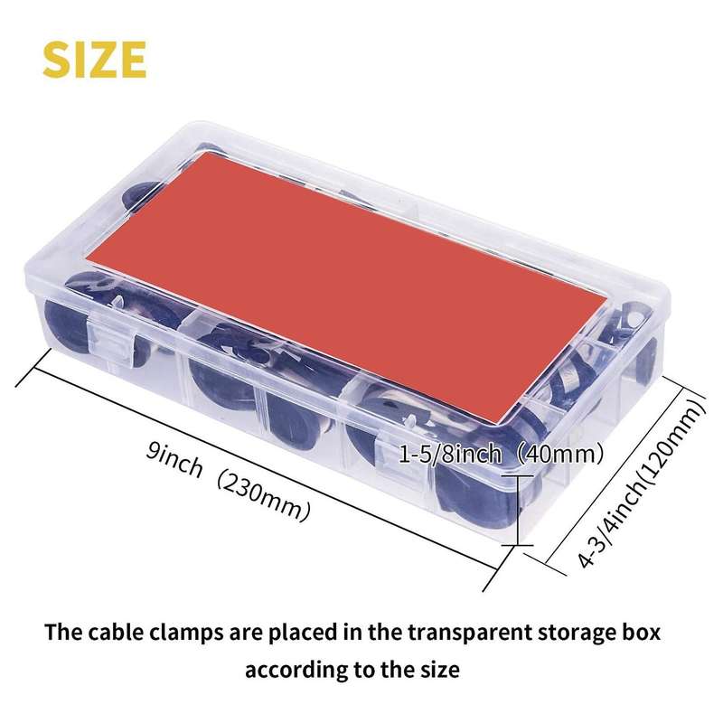 304 Stainless Steel Cable Clamp Rubber Pads, Pipe Clamps Are Used