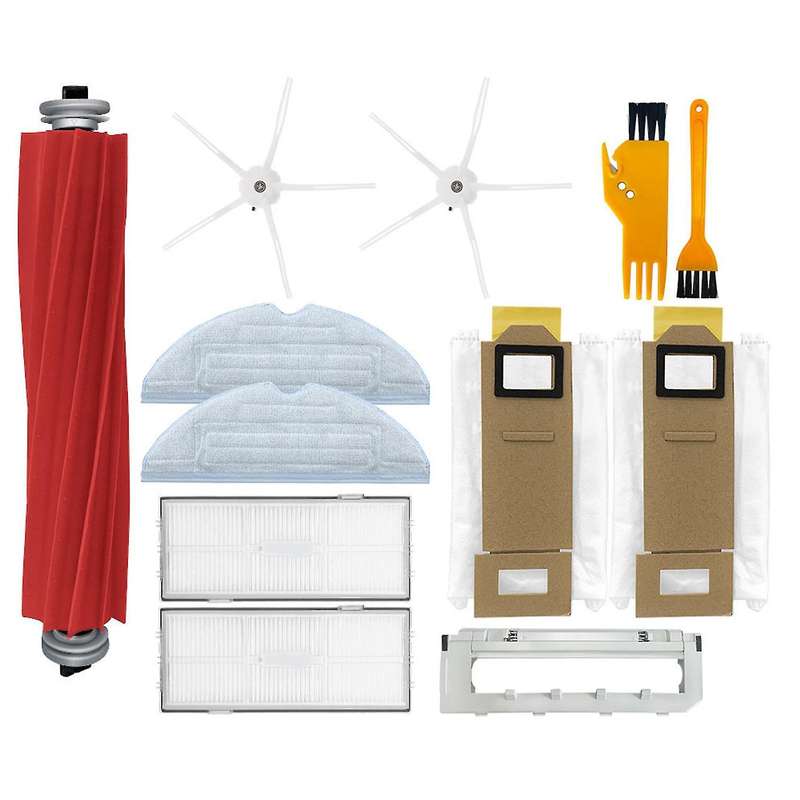 Main Side Brush Filter Mop Cloth Dust Bags for Roborock S7 S7+ T7s