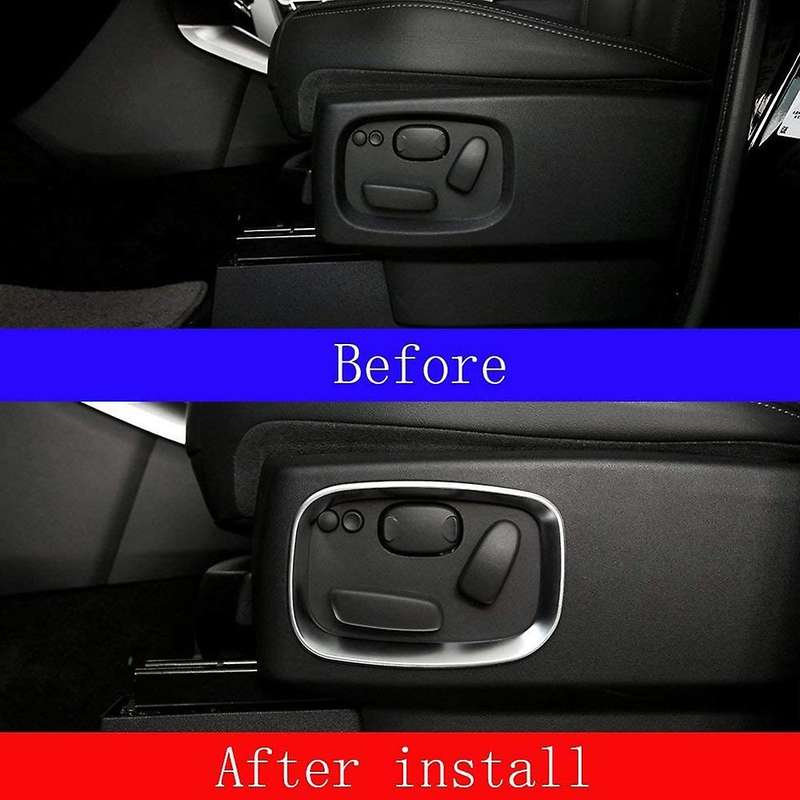 Car Seat Side Adjustment Button Frame Trim for Land Rover Lr4