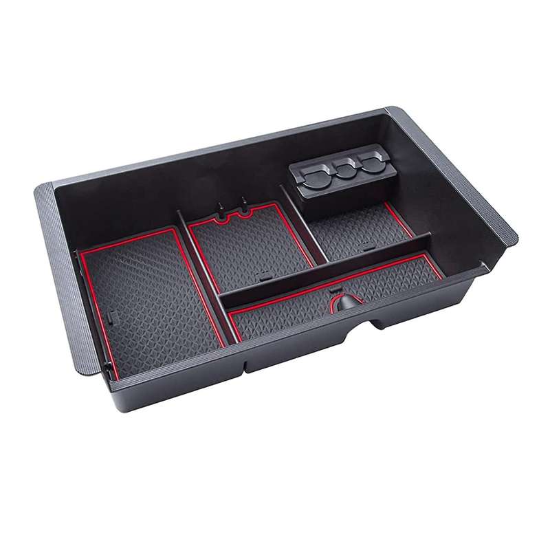 Fit for Chevy Silverado 2014-2018 Center Console Organizer Box
