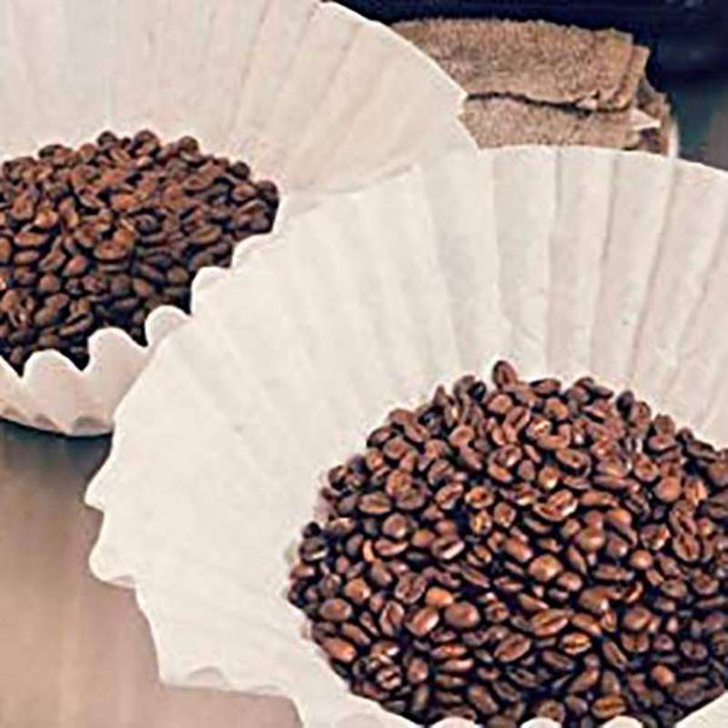 500pcs 8/12 Cup White Coffee Filters for Coffee Machine Filter Paper