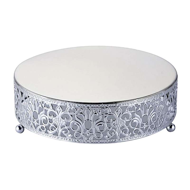Wedding Dessert Cupcake Cake Stand for Party Wedding Birthday(silver)