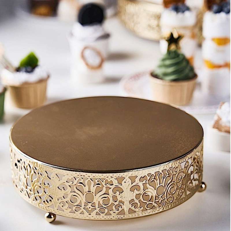 Wedding Dessert Cupcake Cake Stand for Party Wedding Birthday(silver)