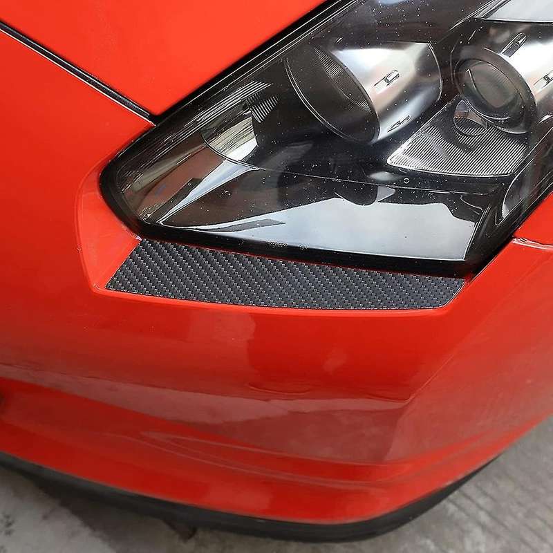 Carbon Fiber Headlight Eyebrow Cover for Nissan Gtr R35 2008-2016