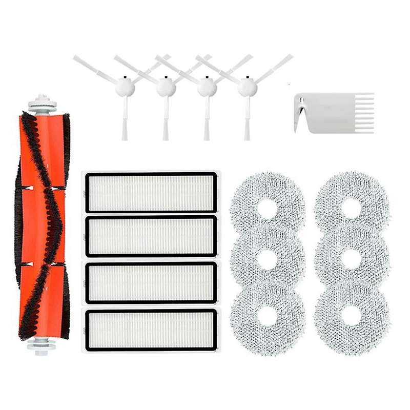 For Xiaomi Mijia B101cn Main Side Brush Hepa Filter Mop Cloth