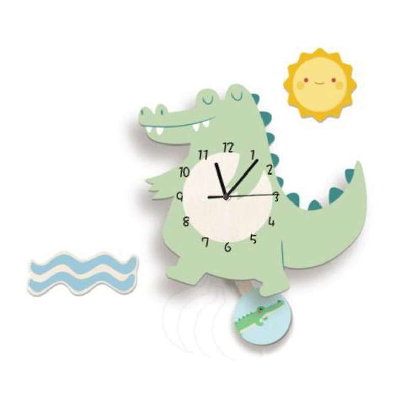 Children's Wall Pendulum Room Cartoon Watch Nordic Crib Room Clock
