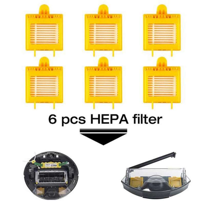 Filter Main Side Brush Set for Irobot Roomba 700series 770 780 Vacuum