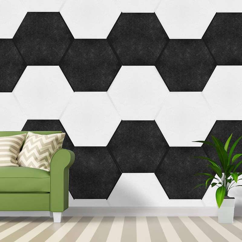 Hexagon Acoustic Panels Padding Hexagon Acoustic Absorption Panel