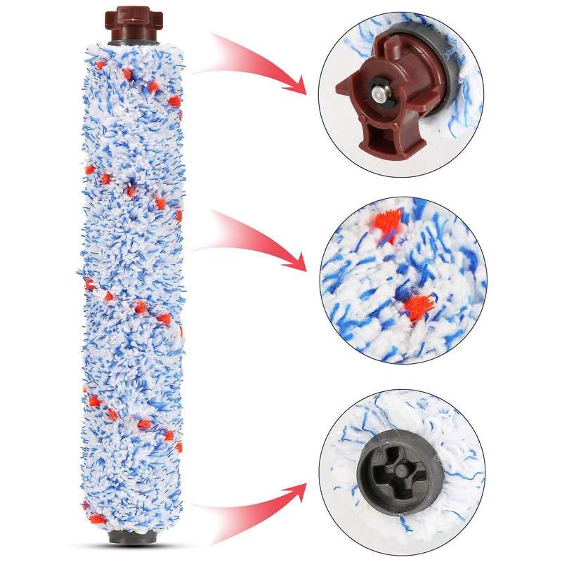 Suitable for Bissell Crosswave Series - 3xbrush Roll and 2xfilter