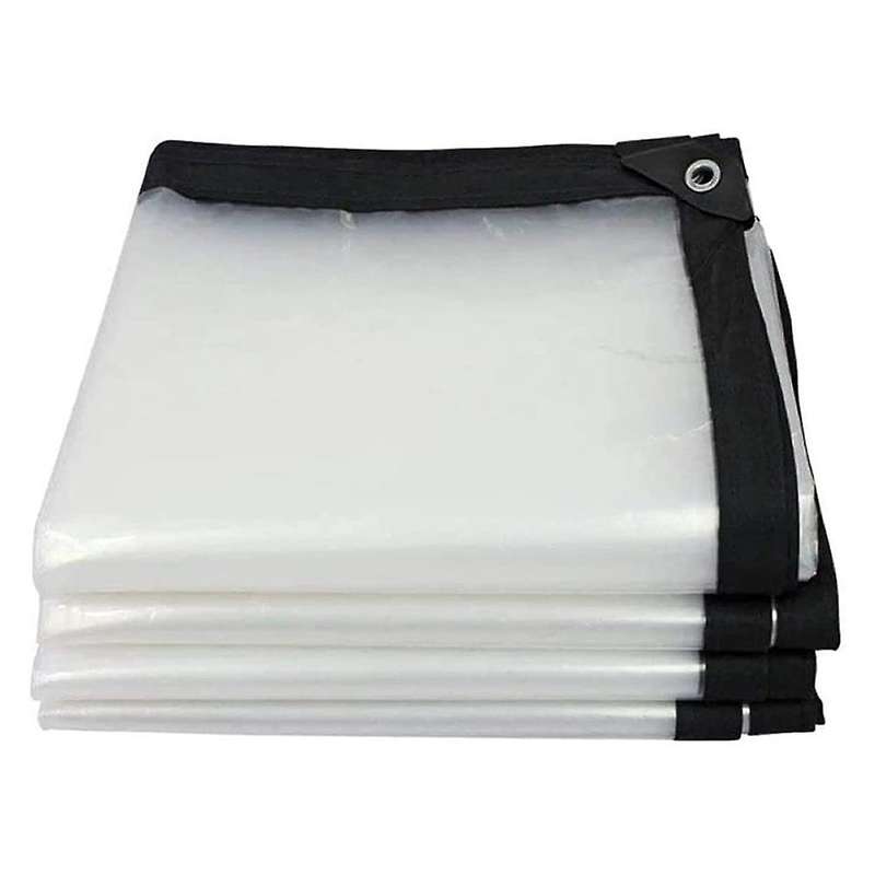 Shade Cloth Thick Tarp Cover,clear Canopy Fabric, with Grommets A