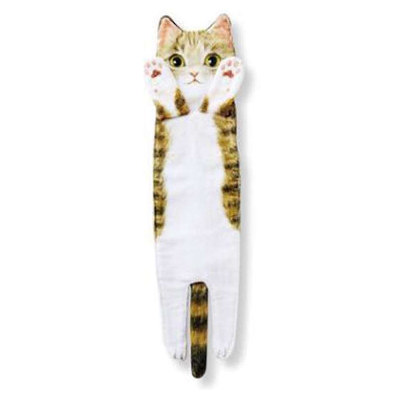 Cat Funny Hand Washing Towel Bathroom Kitchen Lovely Decorative,b