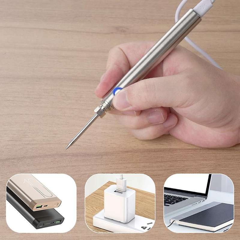 Rechargeable Usb Cordless Soldering Iron 510 Interface Soldering Iron