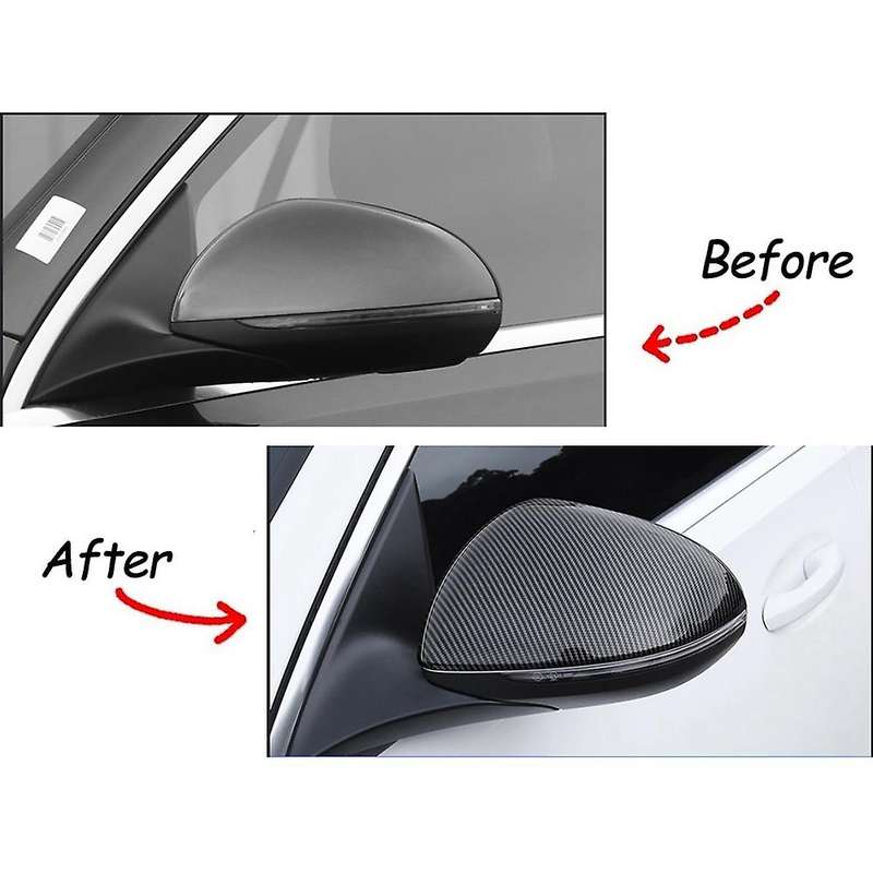 Car Side Door Rearview Mirror Frame Cover Trim Sticker Accessories
