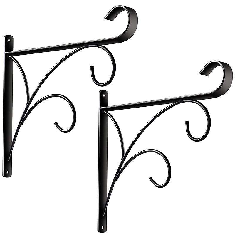 Plant Hangers Outdoor 2 Pack -bird Feeder Hangers for Hanging Baskets