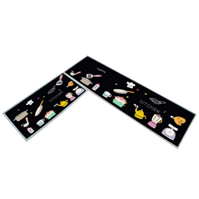 Anti-slip Household Kitchen Mat Carpet Long Absorbent Pad Bathroom