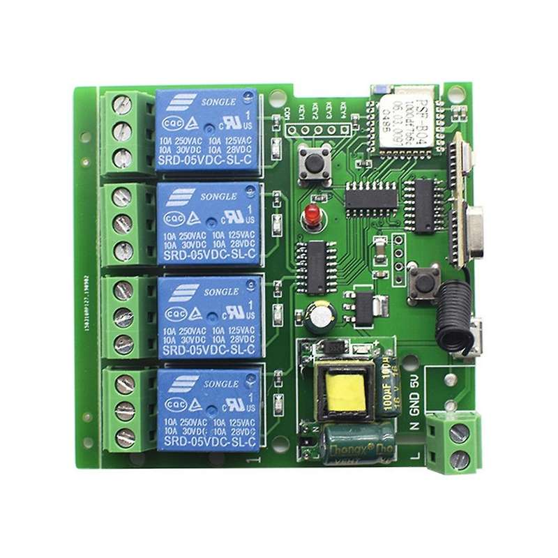 4ch Smart Relay Module Ewelink Light Switch Ac85-250 Wifi Rf